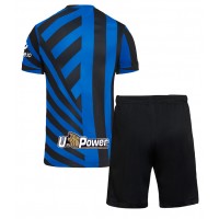 Camiseta Inter Milan Primera Equipación Replica 2024-25 para niños mangas cortas (+ Pantalones cortos)